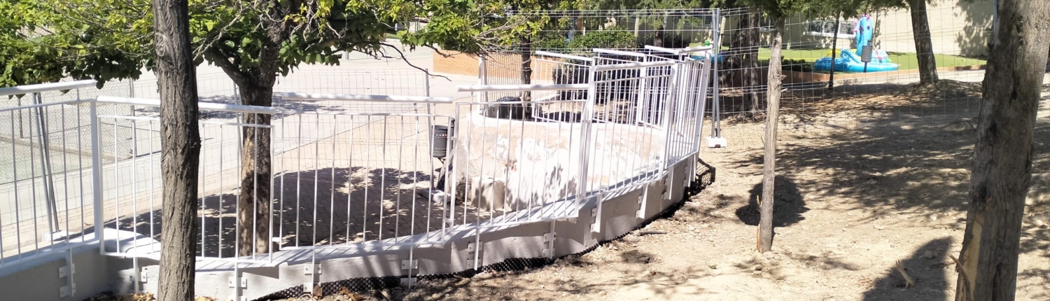 Montaje de estructuras de cerrajería en la Comunidad de Madrid
